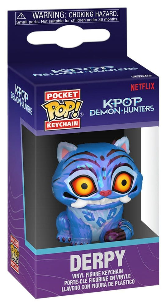 Kpop Demon Hunters Pocket Pop! Keychain DERPY
