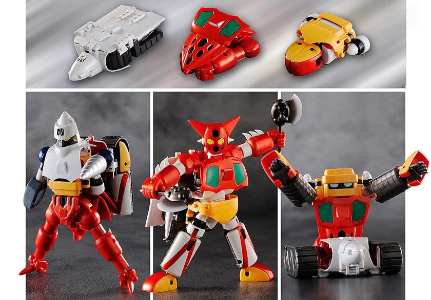 Getter Robot Action Figure 3-Pack Dynamic Change GETTER ROBOT