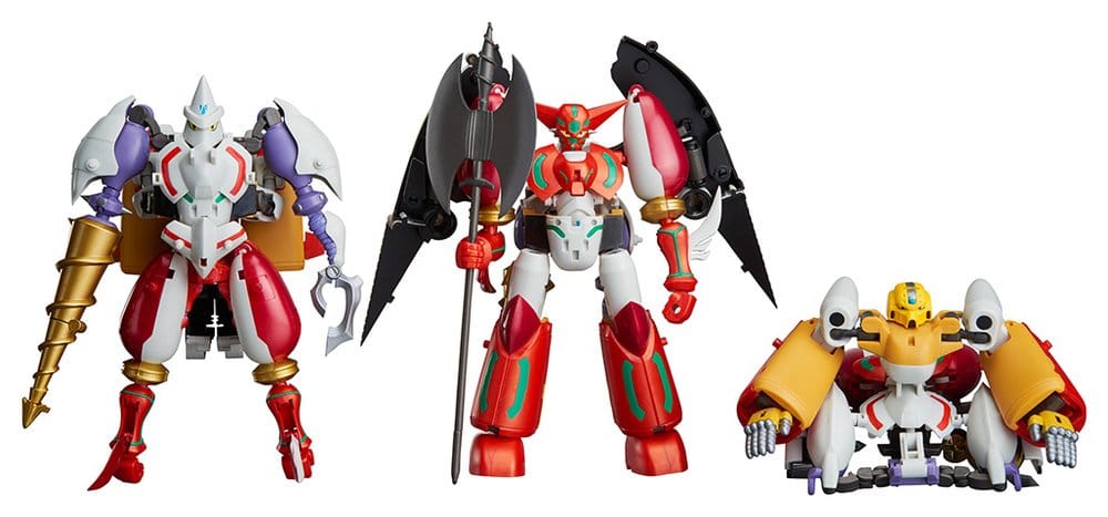 Getter Robo G Action Figure 3-Pack Dynamic Change SHIN GETTER ROBOT
