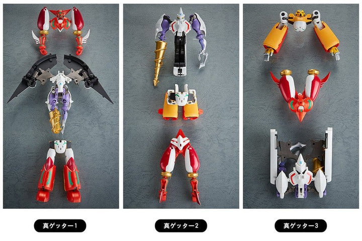 Getter Robo G Action Figure 3-Pack Dynamic Change SHIN GETTER ROBOT