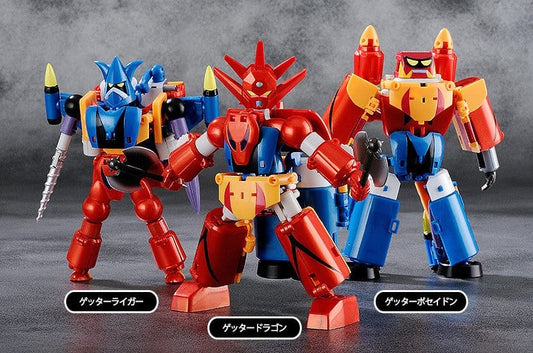 Getter Robot Action Figure 3-Pack Dynamic Change GETTER ROBOT G
