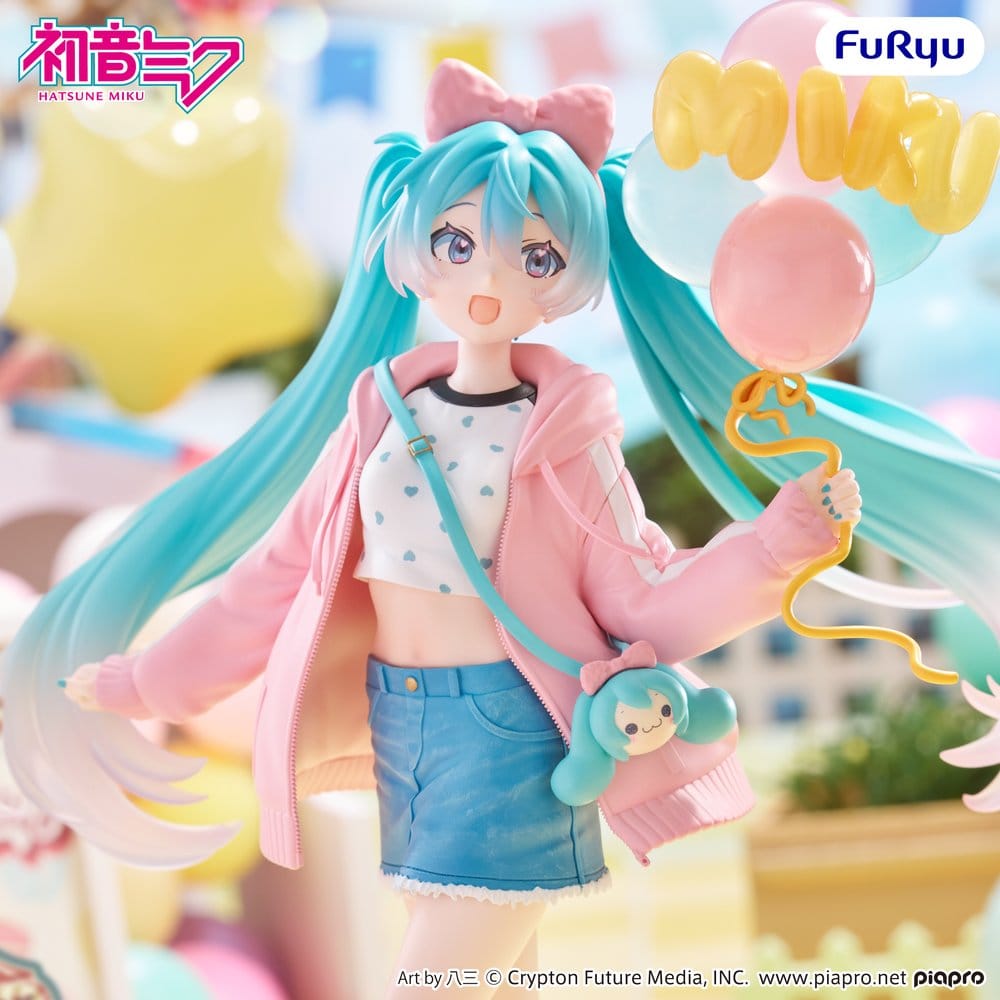 HATSUNE MIKU Muchute Figure THEME PARK DATE