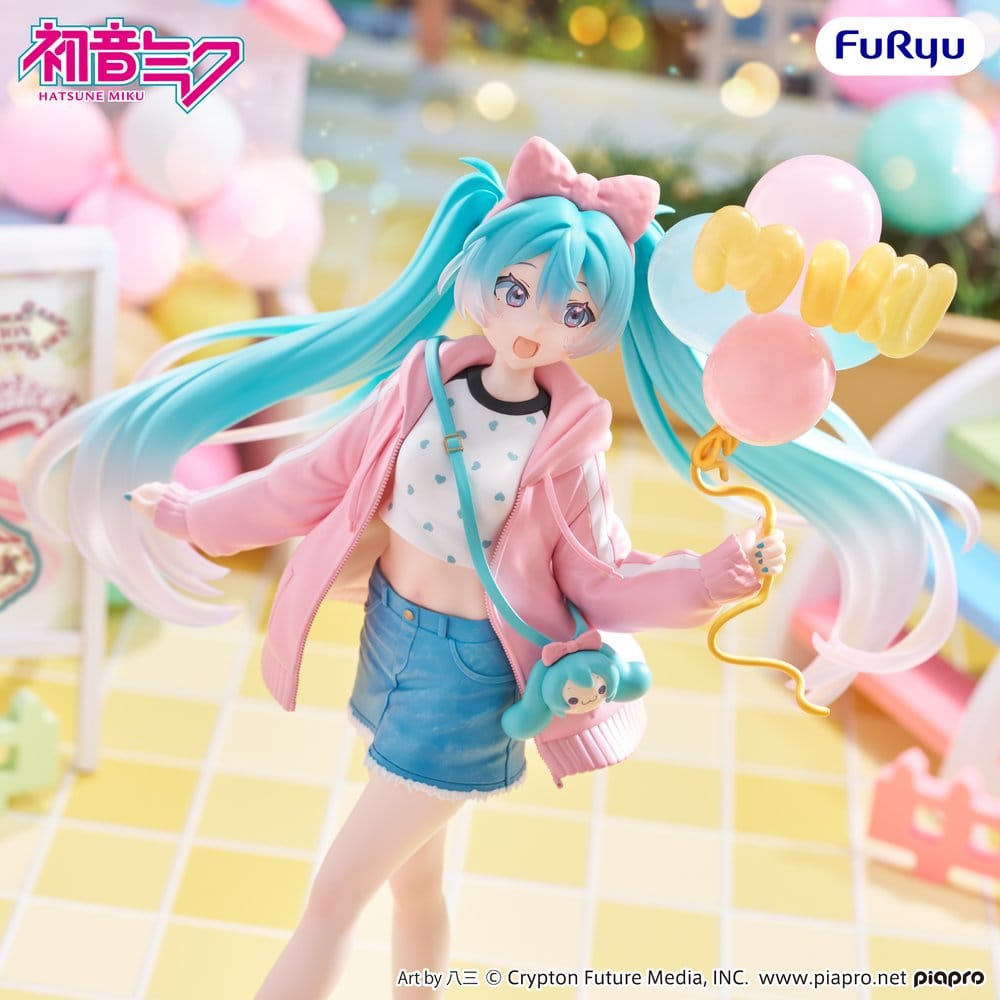 HATSUNE MIKU Muchute Figure THEME PARK DATE
