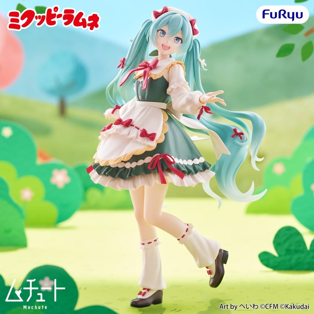 HATSUNE MIKU Mikuppy Ramune Muchute Figure