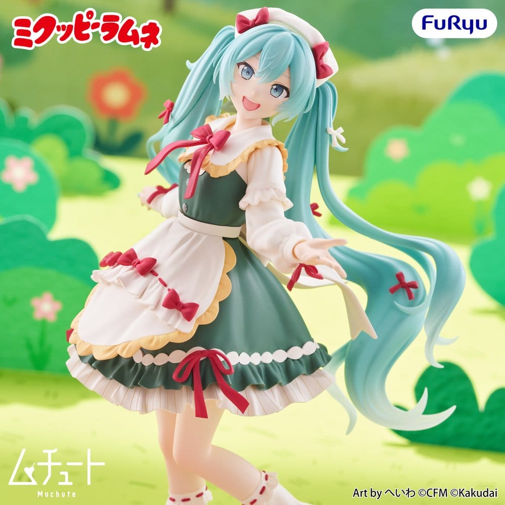 HATSUNE MIKU Mikuppy Ramune Muchute Figure