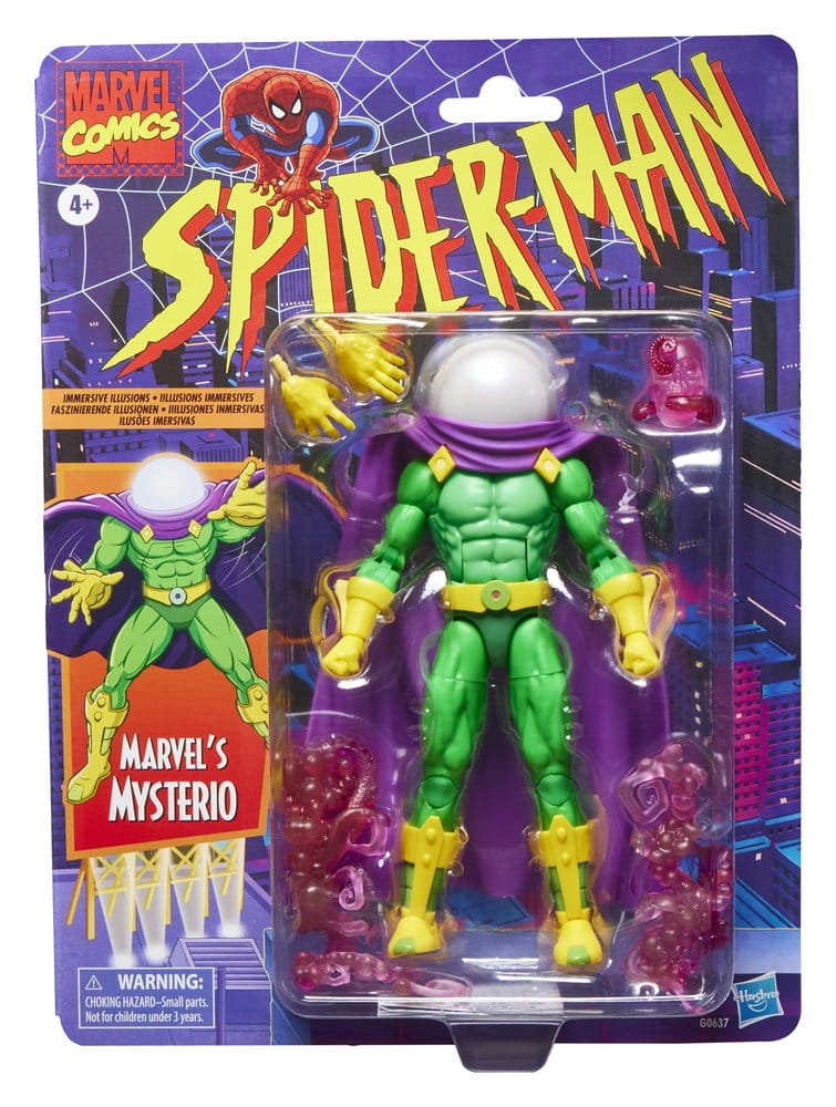 Spider-Man Marvel Legends Retro Action Figure MARVEL'S MYSTERIO
