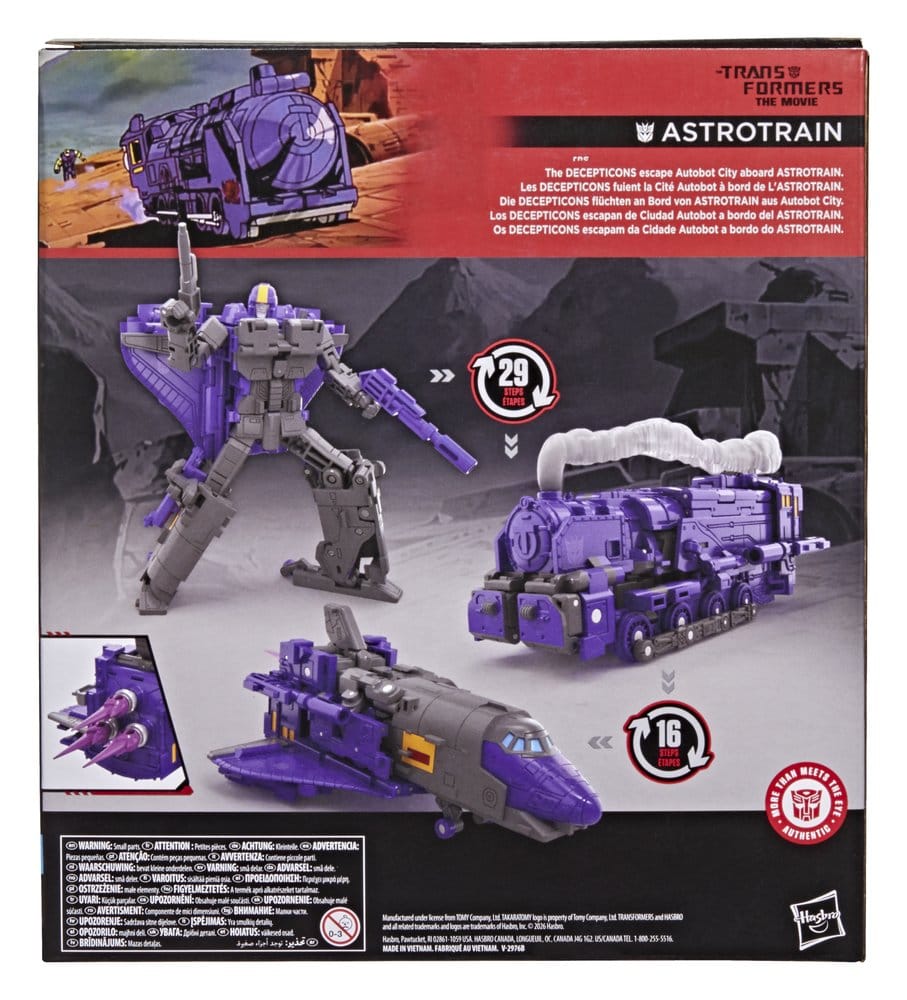 Transformers Studio Series Leader Class Action Figure ASTROTRAIN
