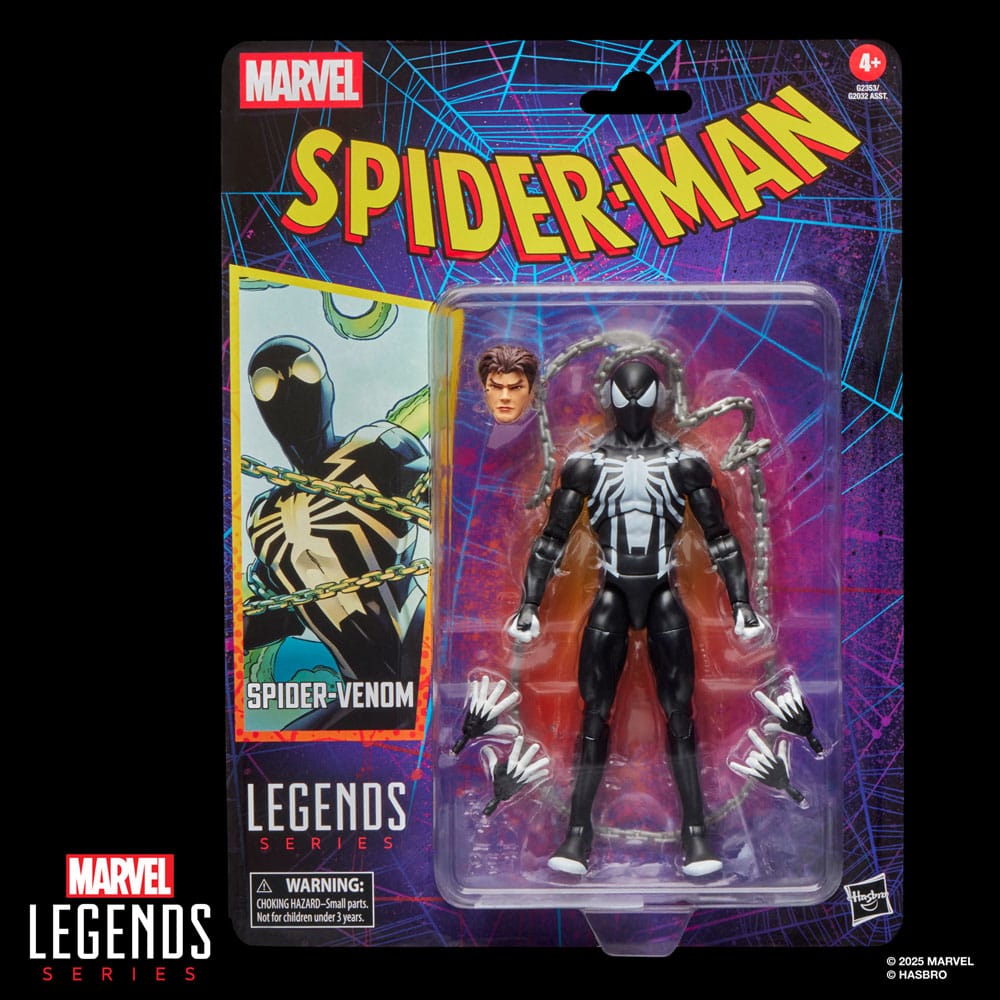 Spider-Man Marvel Legends Retro Action Figure SPIDER-VENOM
