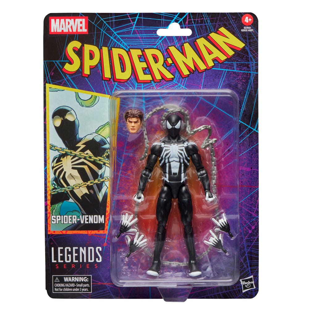 Spider-Man Marvel Legends Retro Action Figure SPIDER-VENOM