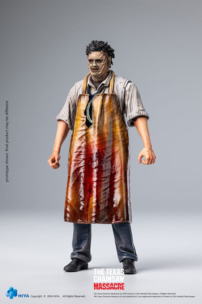 Texas Chainsaw Massacre Exquisite Mini Action Figure BUBBA LEATHERFACE Killing Mask
