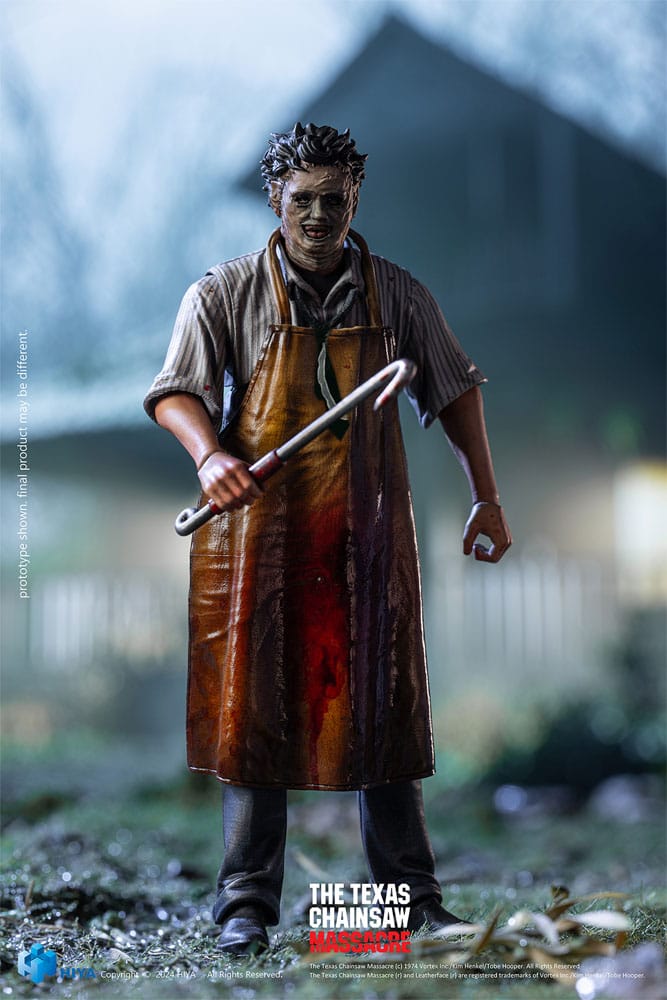 Texas Chainsaw Massacre Exquisite Mini Action Figure BUBBA LEATHERFACE Killing Mask