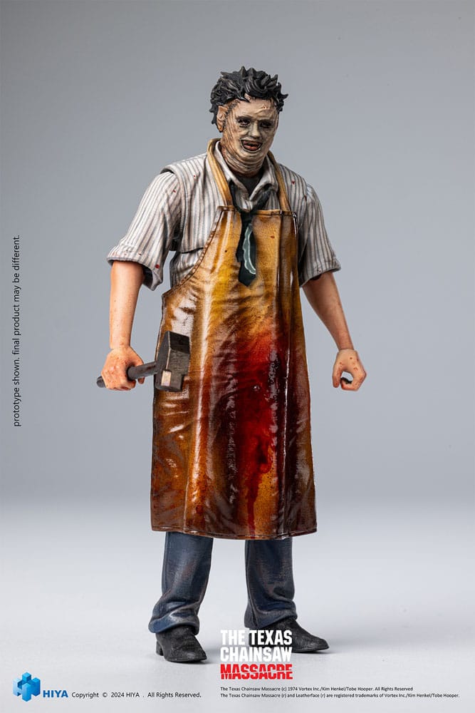 Texas Chainsaw Massacre Exquisite Mini Action Figure BUBBA LEATHERFACE Killing Mask