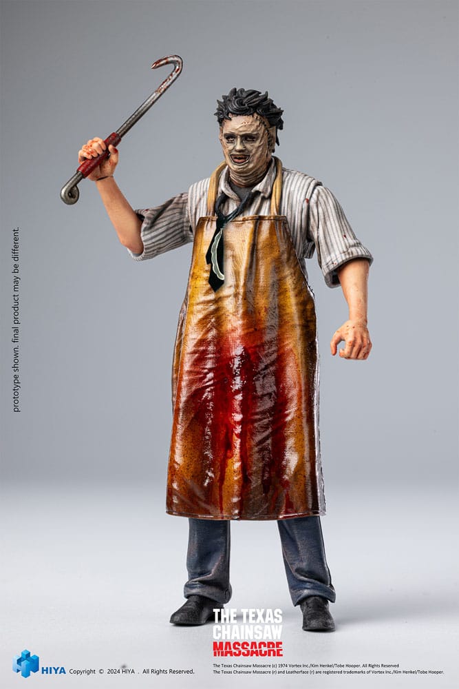 Texas Chainsaw Massacre Exquisite Mini Action Figure BUBBA LEATHERFACE Killing Mask