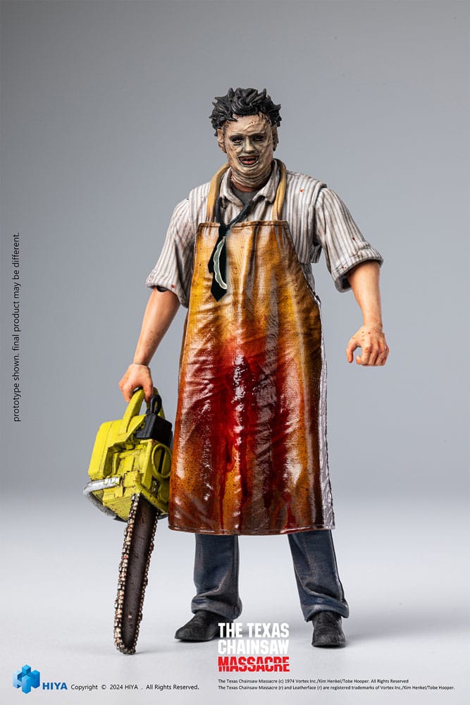 Texas Chainsaw Massacre Exquisite Mini Action Figure BUBBA LEATHERFACE Killing Mask