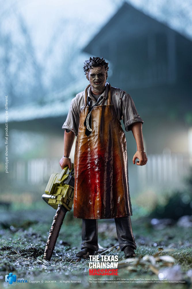 Texas Chainsaw Massacre Exquisite Mini Action Figure BUBBA LEATHERFACE Killing Mask