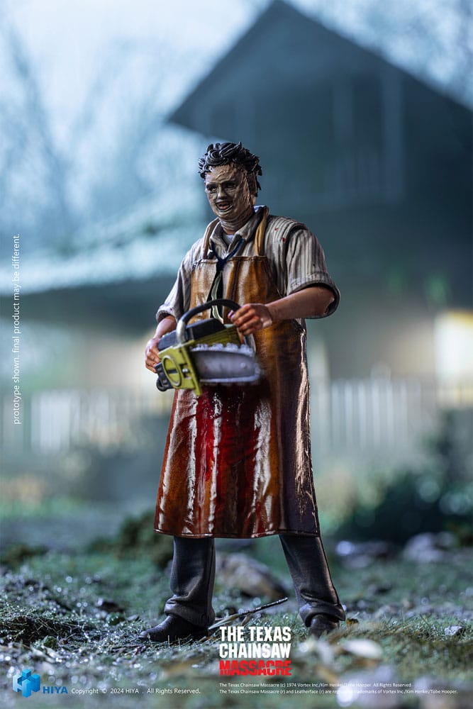 Texas Chainsaw Massacre Exquisite Mini Action Figure BUBBA LEATHERFACE Killing Mask