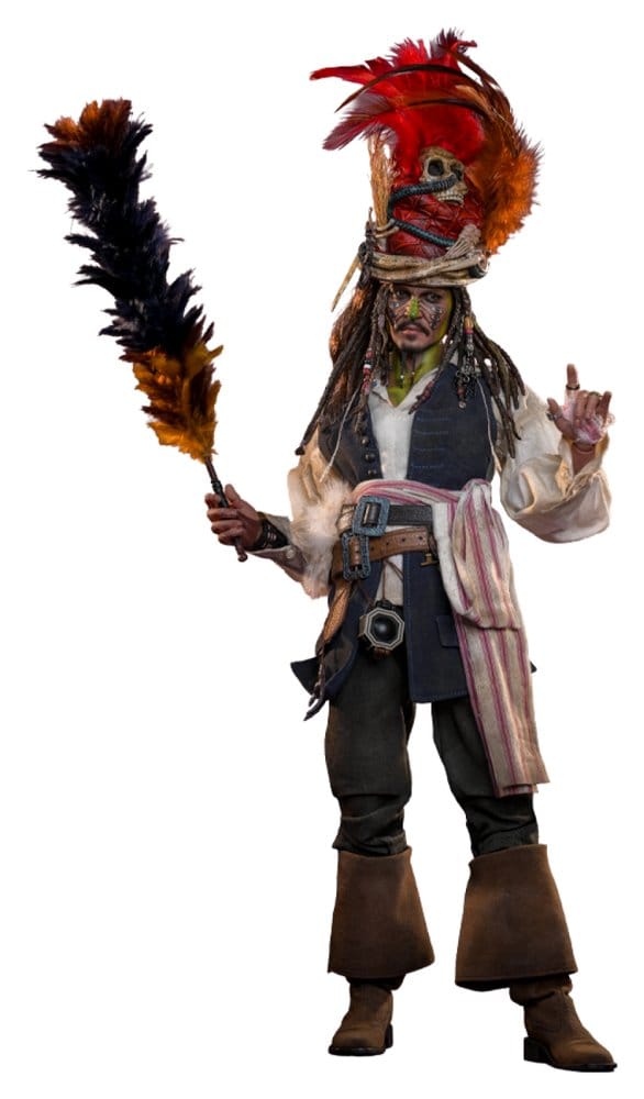Pirates of the Caribbean Action Figure 1/6 Pelegostos Chief JACK SPARROW