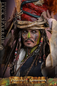 Pirates of the Caribbean Action Figure 1/6 Pelegostos Chief JACK SPARROW