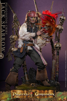 Pirates of the Caribbean Action Figure 1/6 Pelegostos Chief JACK SPARROW
