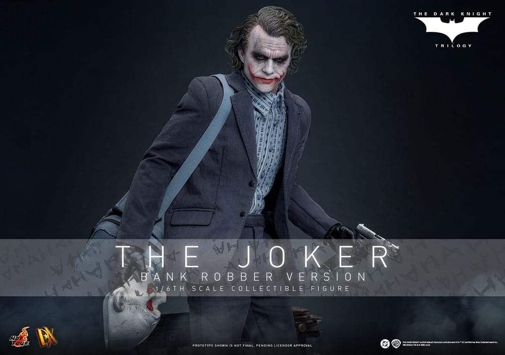 Batman The Dark Knight DX Action Figure 1/6 THE JOKER Bank Robber