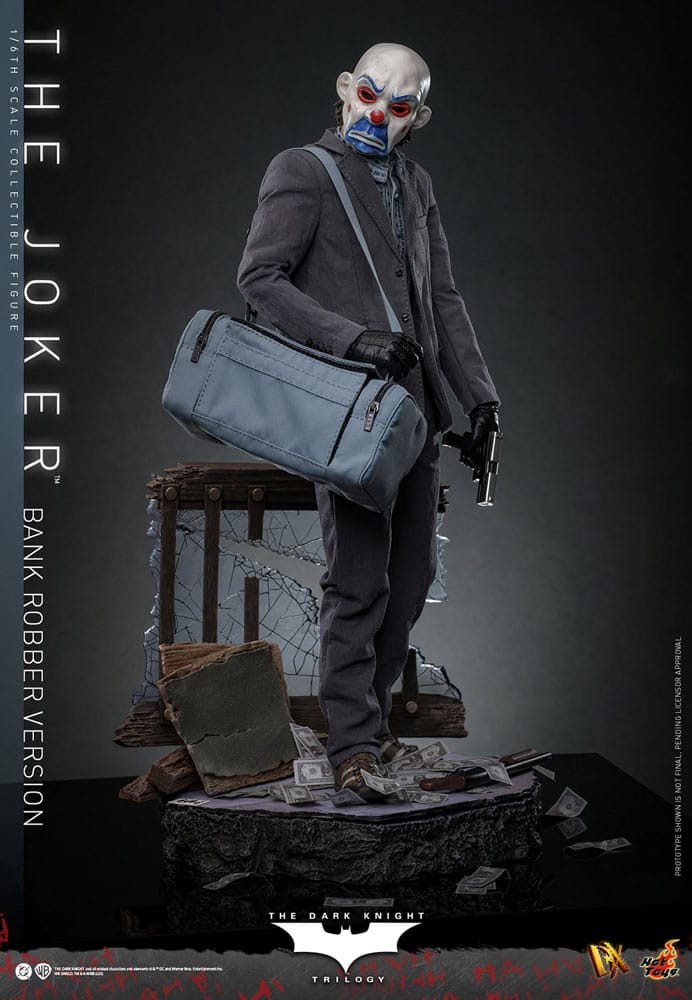Batman The Dark Knight DX Action Figure 1/6 THE JOKER Bank Robber