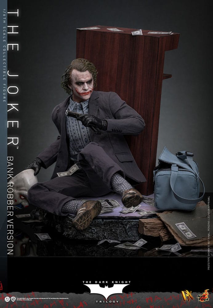 Batman The Dark Knight DX Action Figure 1/6 THE JOKER Bank Robber