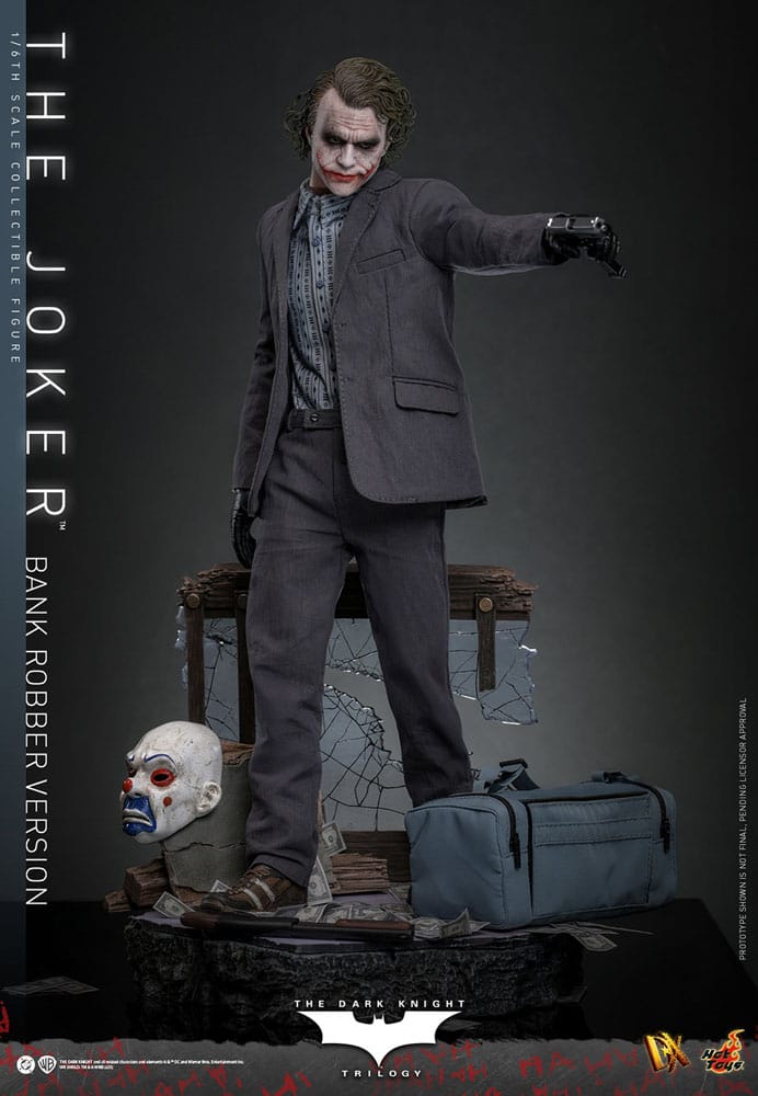 Batman The Dark Knight DX Action Figure 1/6 THE JOKER Bank Robber