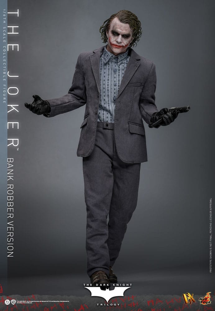 Batman The Dark Knight DX Action Figure 1/6 THE JOKER Bank Robber