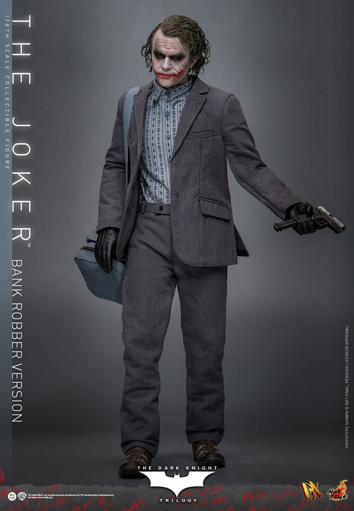 Batman The Dark Knight DX Action Figure 1/6 THE JOKER Bank Robber