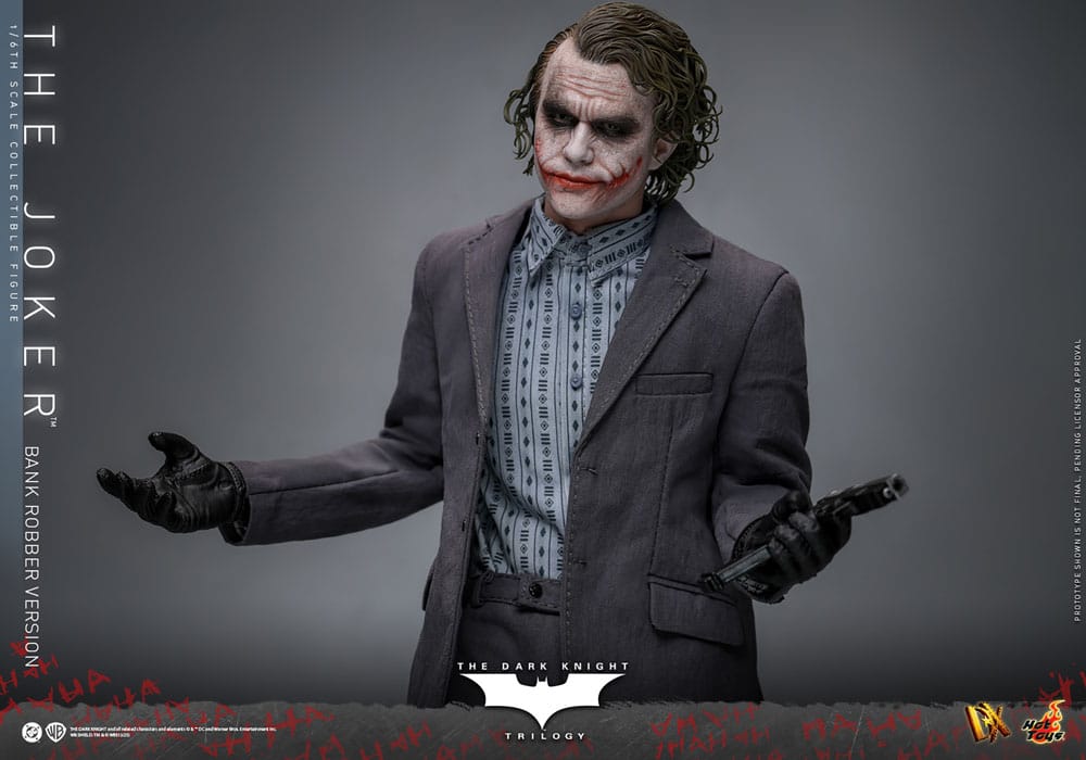 Batman The Dark Knight DX Action Figure 1/6 THE JOKER Bank Robber