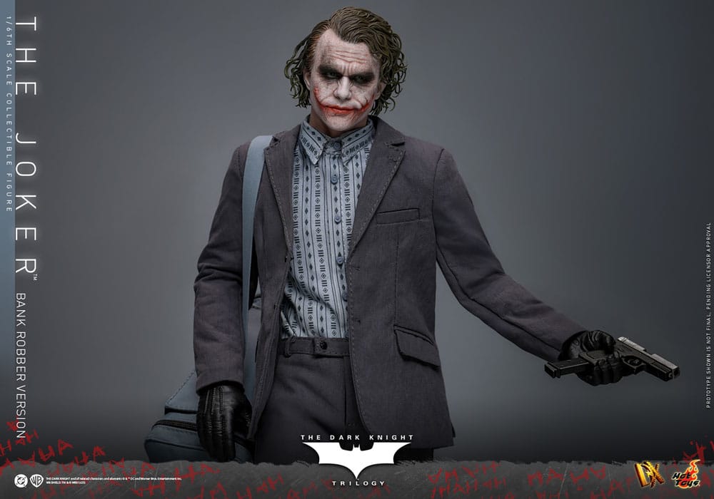 Batman The Dark Knight DX Action Figure 1/6 THE JOKER Bank Robber