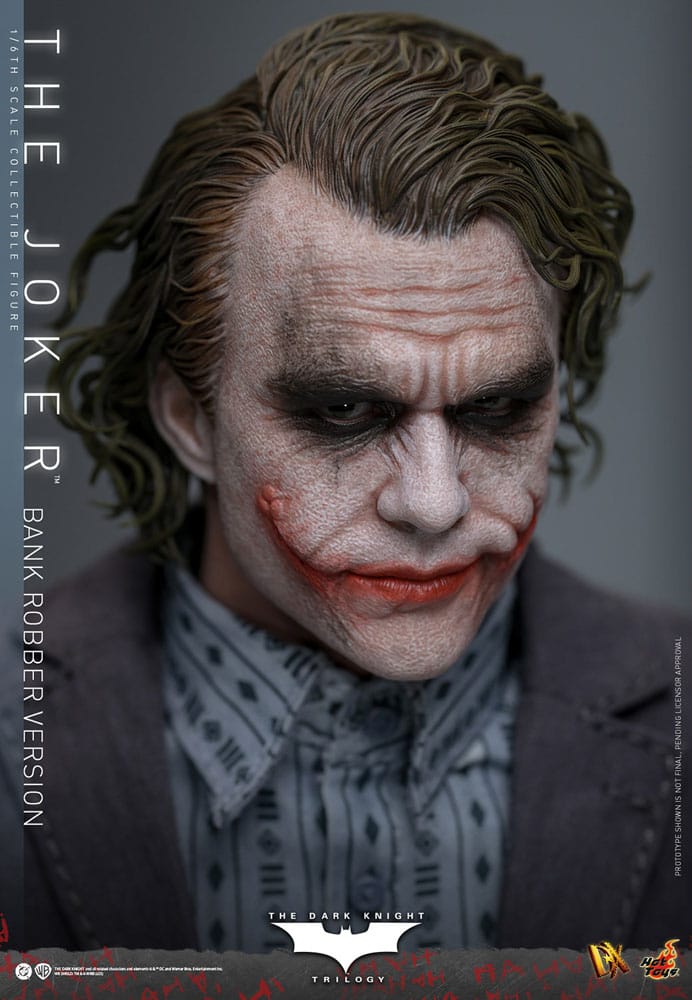 Batman The Dark Knight DX Action Figure 1/6 THE JOKER Bank Robber
