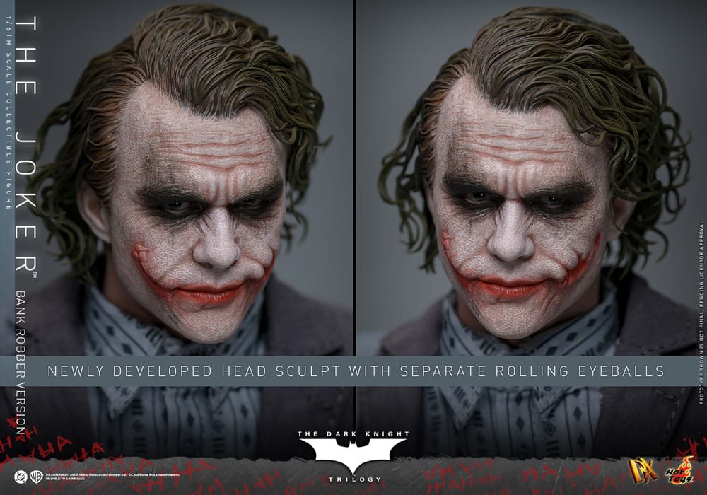 Batman The Dark Knight DX Action Figure 1/6 THE JOKER Bank Robber