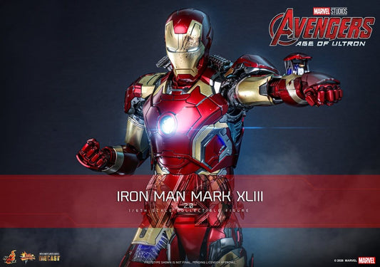 Avengers Movie Masterpiece Diecast Action Figure 1/6 Iron Man Mark XLIII (2.0)