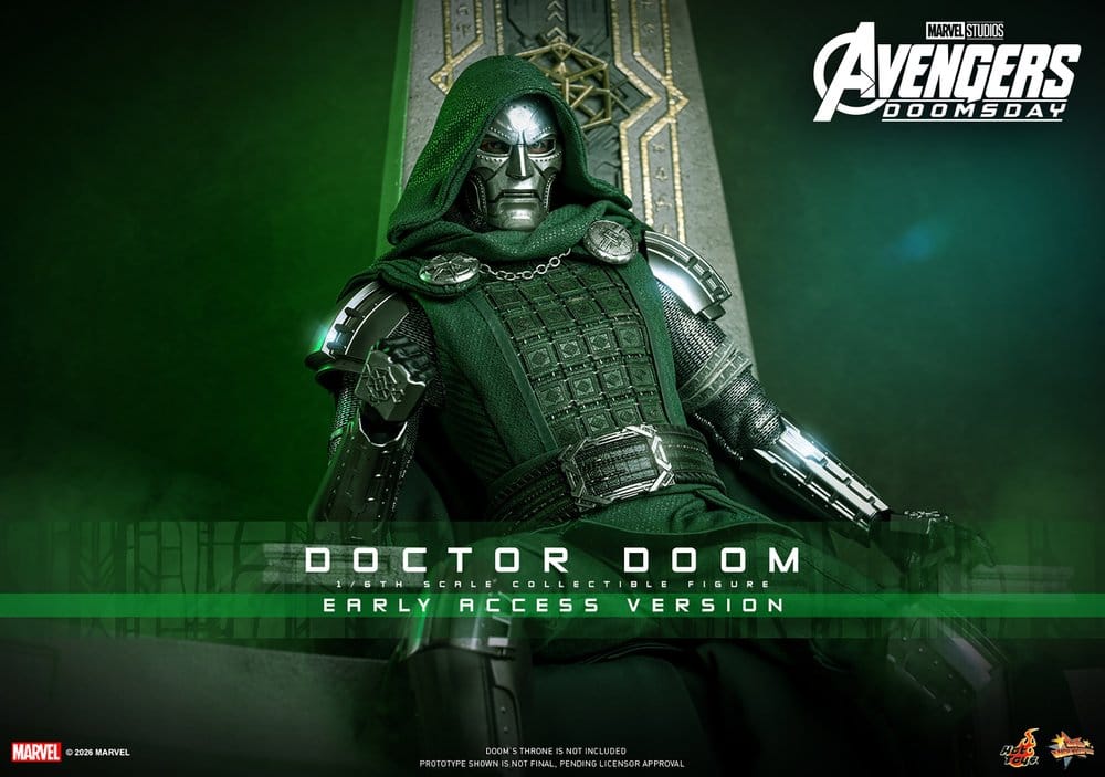 Avengers Doomsday Movie Masterpiece Action Figure 1/6 DOCTOR DOOM