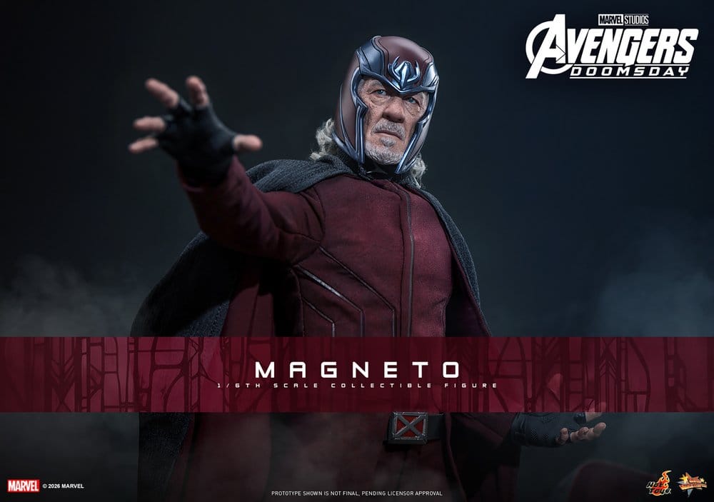 Avengers Doomsday Movie Masterpiece Action Figure 1/6 MAGNETO