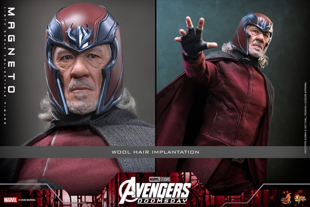 Avengers Doomsday Movie Masterpiece Action Figure 1/6 MAGNETO