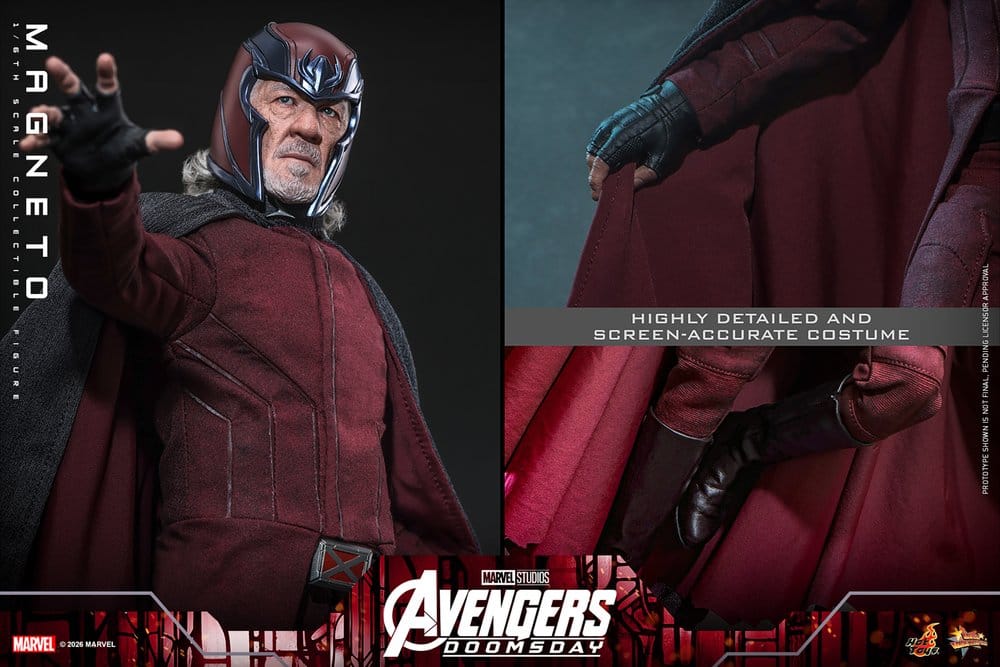 Avengers Doomsday Movie Masterpiece Action Figure 1/6 MAGNETO