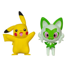 Pokemon - Battle Mini Figure 2-Pack Pikachu &amp; Sprigatito