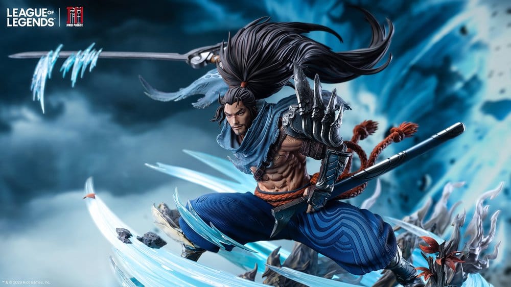 League of Legends LOL Statue THE UNFORGIVEN YASUO