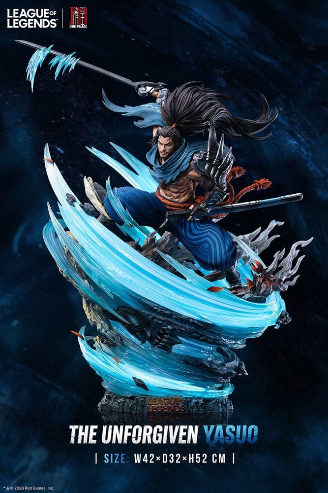 League of Legends LOL Statue THE UNFORGIVEN YASUO