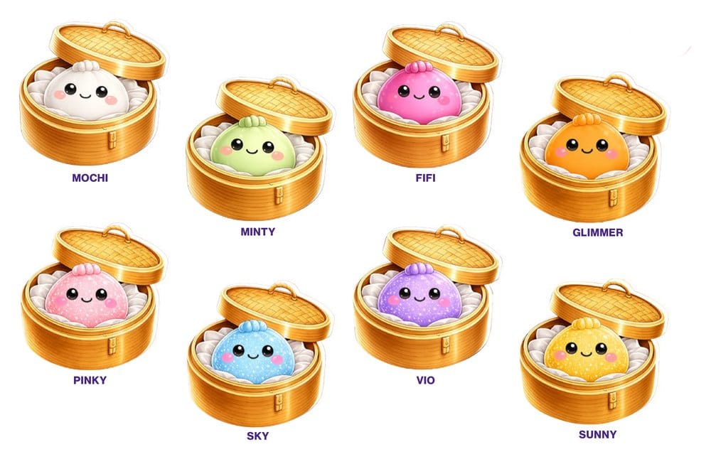 Squeez'a Ravioli Dumpling Squishy Blind Box