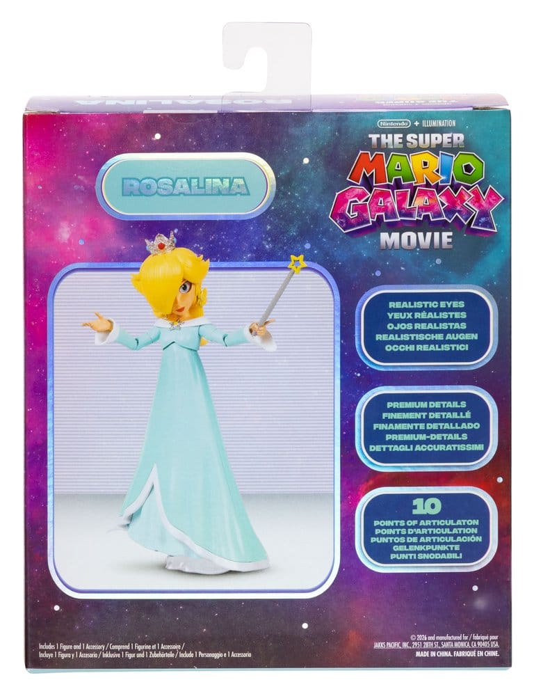 Super Mario Galaxy Movie Action Figure ROSALINA