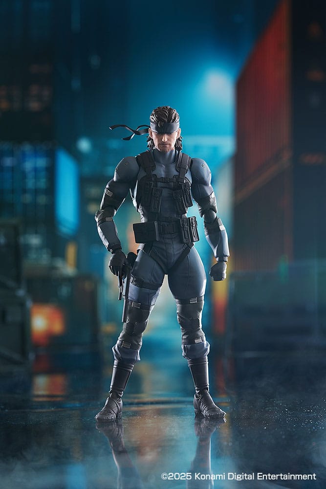Metal Gear Solid II Figma Action Figure SOLID SNAKE