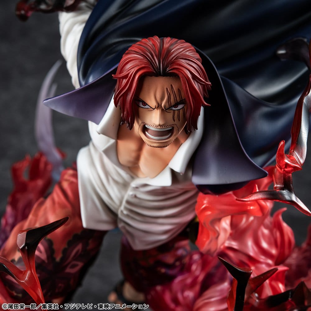 One Piece P.o.P SA-MAXIMUM Statue SHANKS KAMUSARI