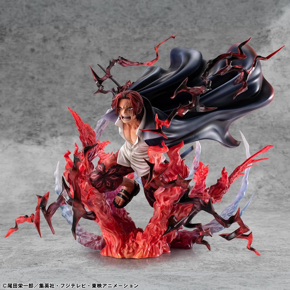 One Piece P.o.P SA-MAXIMUM Statue SHANKS Kamusari