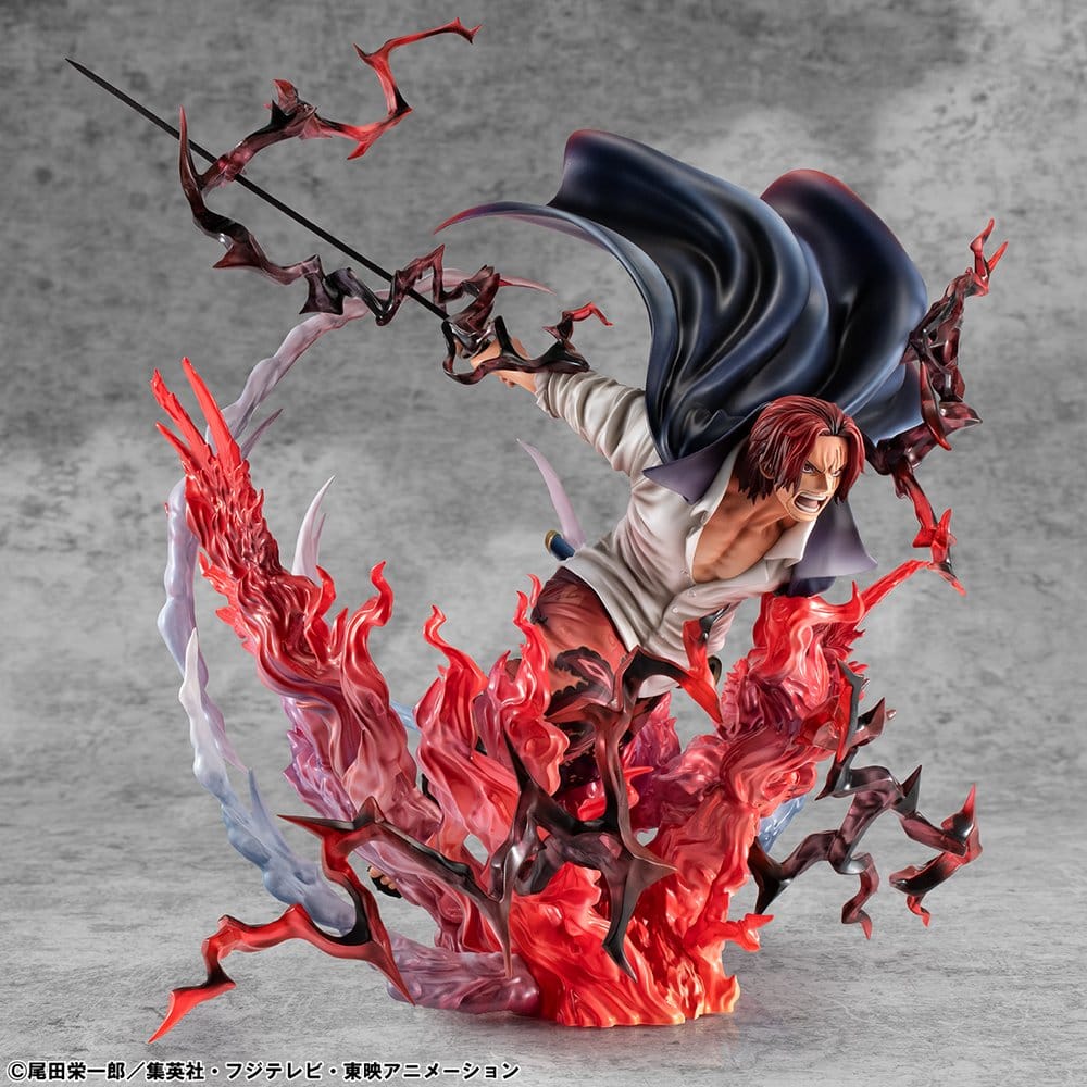 One Piece P.o.P SA-MAXIMUM Statue SHANKS Kamusari