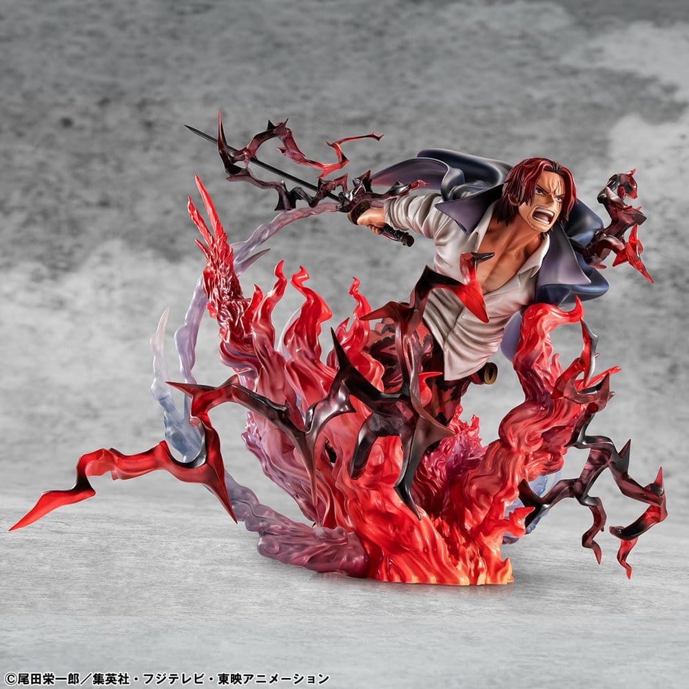 One Piece P.o.P SA-MAXIMUM Statue SHANKS KAMUSARI