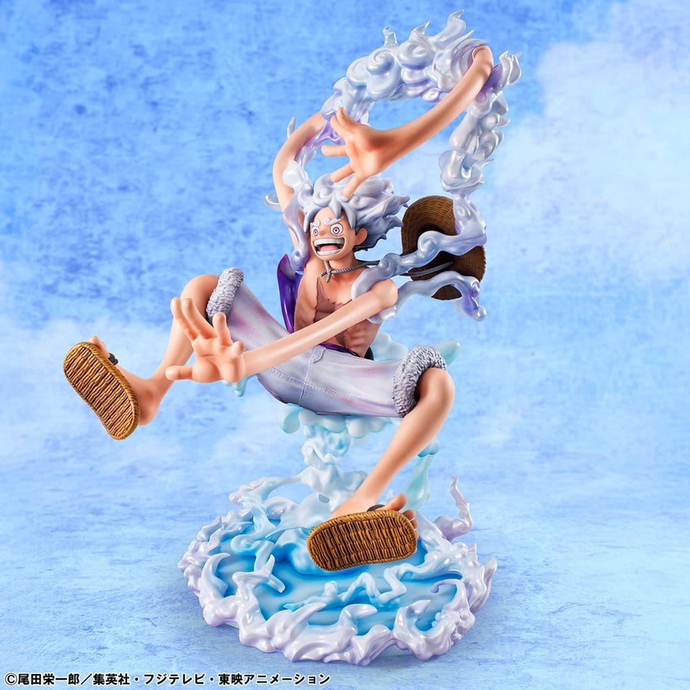 One Piece P.o.P Figure Evolutionary History MONKEY D. LUFFY GEAR FIFTH