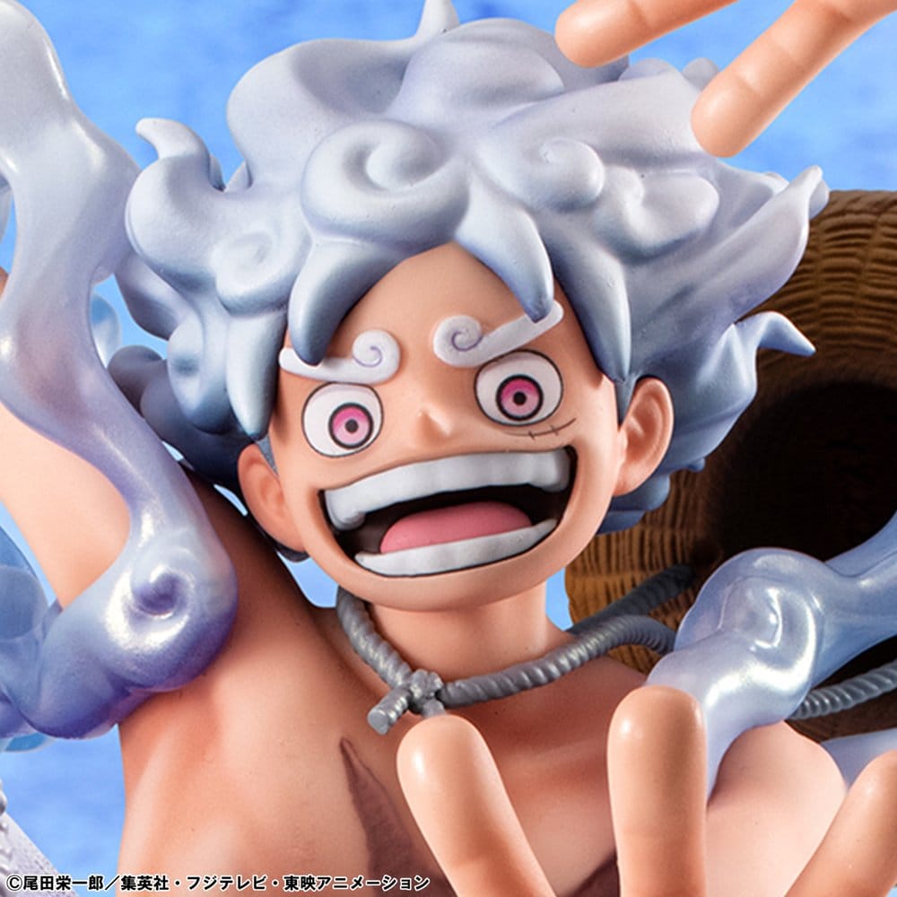 One Piece P.o.P Figure Evolutionary History MONKEY D. LUFFY GEAR FIFTH
